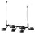 Bolt 6 hanglamp Smokey Black