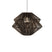 villaflor Hanglamp Laut Rotan Zwart 40cm