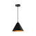 QUVIO Hanglamp rond zwart - QUV5160L-BLACK