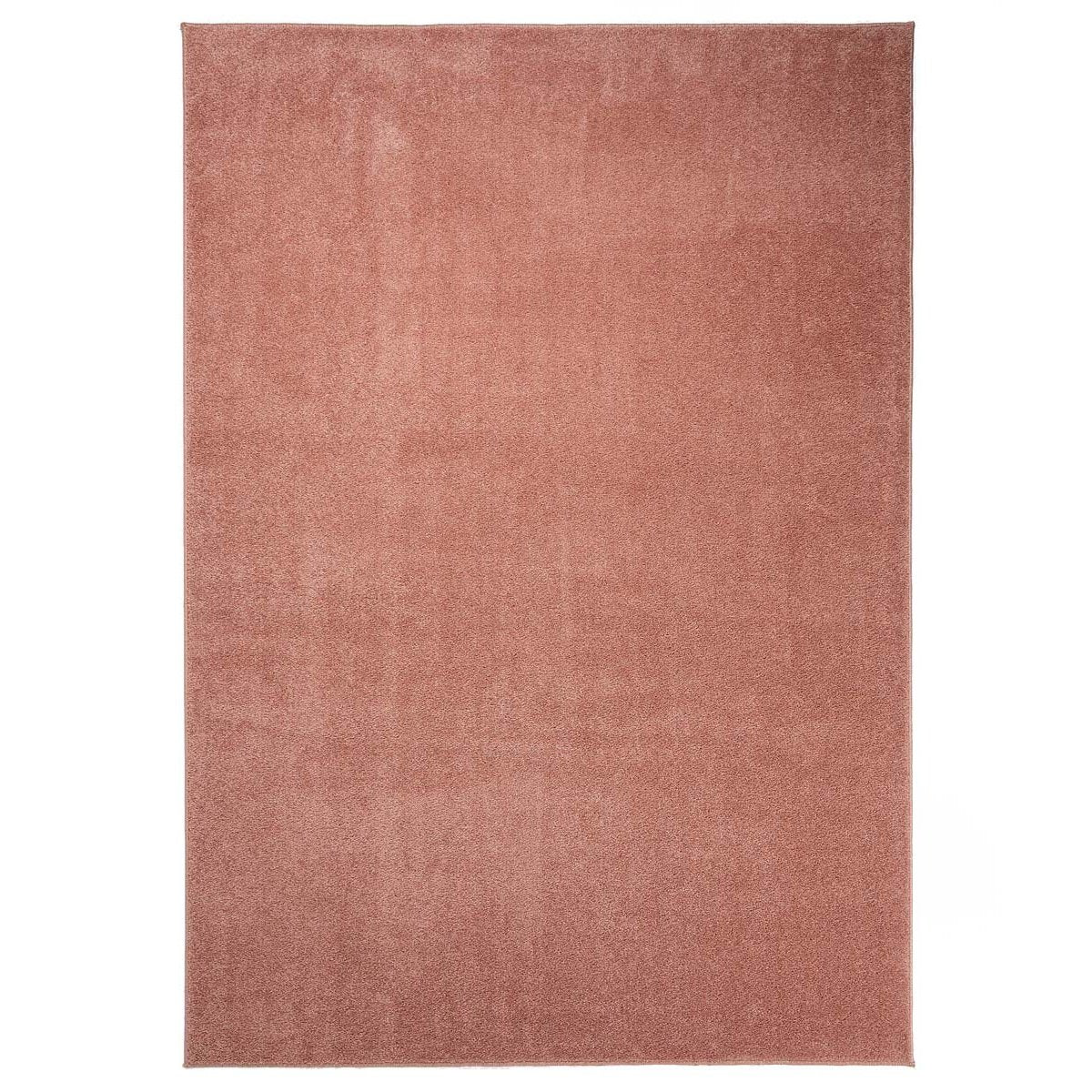 Tapeso Laagpolig vloerkleed Fine - roze - 120x170 cm