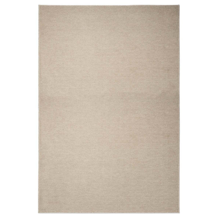 Tapeso Laagpolig vloerkleed Lush - crème - 80x150 cm