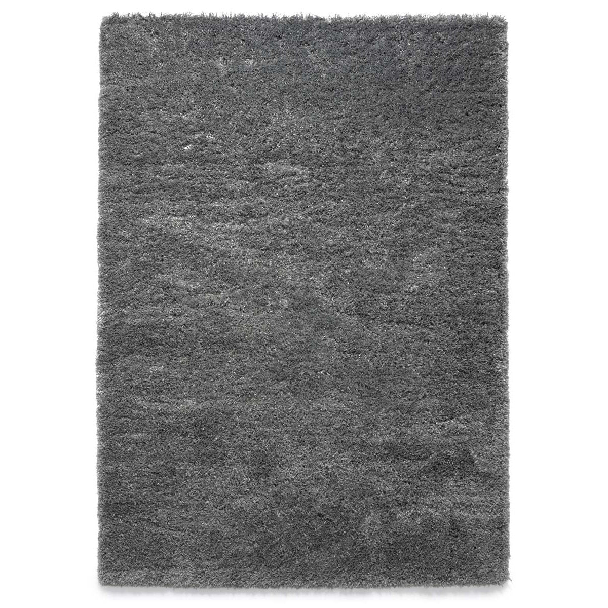 Tapeso Hoogpolig vloerkleed - Cozy Shaggy - grijs - 160x230 cm