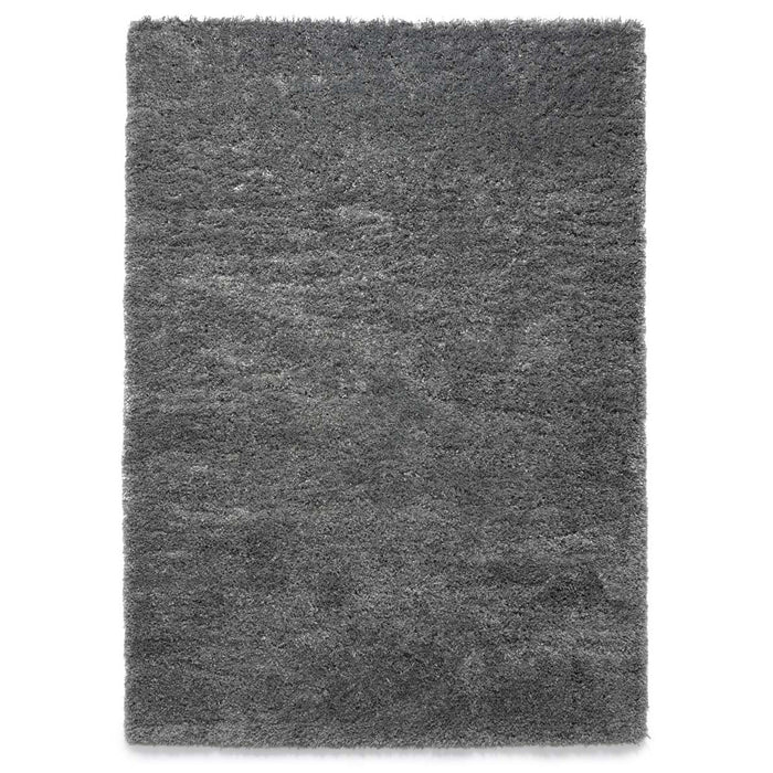 Tapeso Hoogpolig vloerkleed - Cozy Shaggy - grijs - 160x230 cm