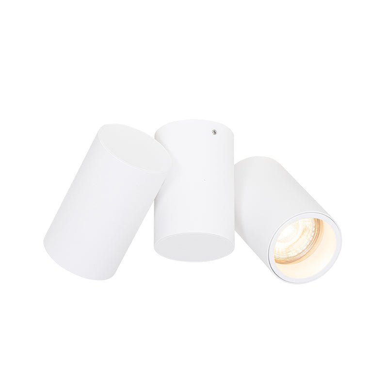 QAZQA Design spot wit 2-lichts verstelbaar - Michael