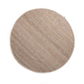 Nordic Weavers Rond wollen vloerkleed Lett - beige - 160 cm