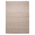 Nordic Weavers Wollen vloerkleed Lett - beige|crème - 60x120 cm