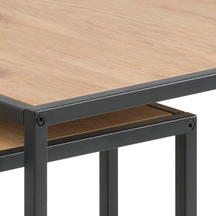 MOOS Jaxon Salontafel - Set van 2 - Bruin