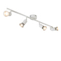 QAZQA Moderne spot wit kantelbaar 4-lichts - Jeany
