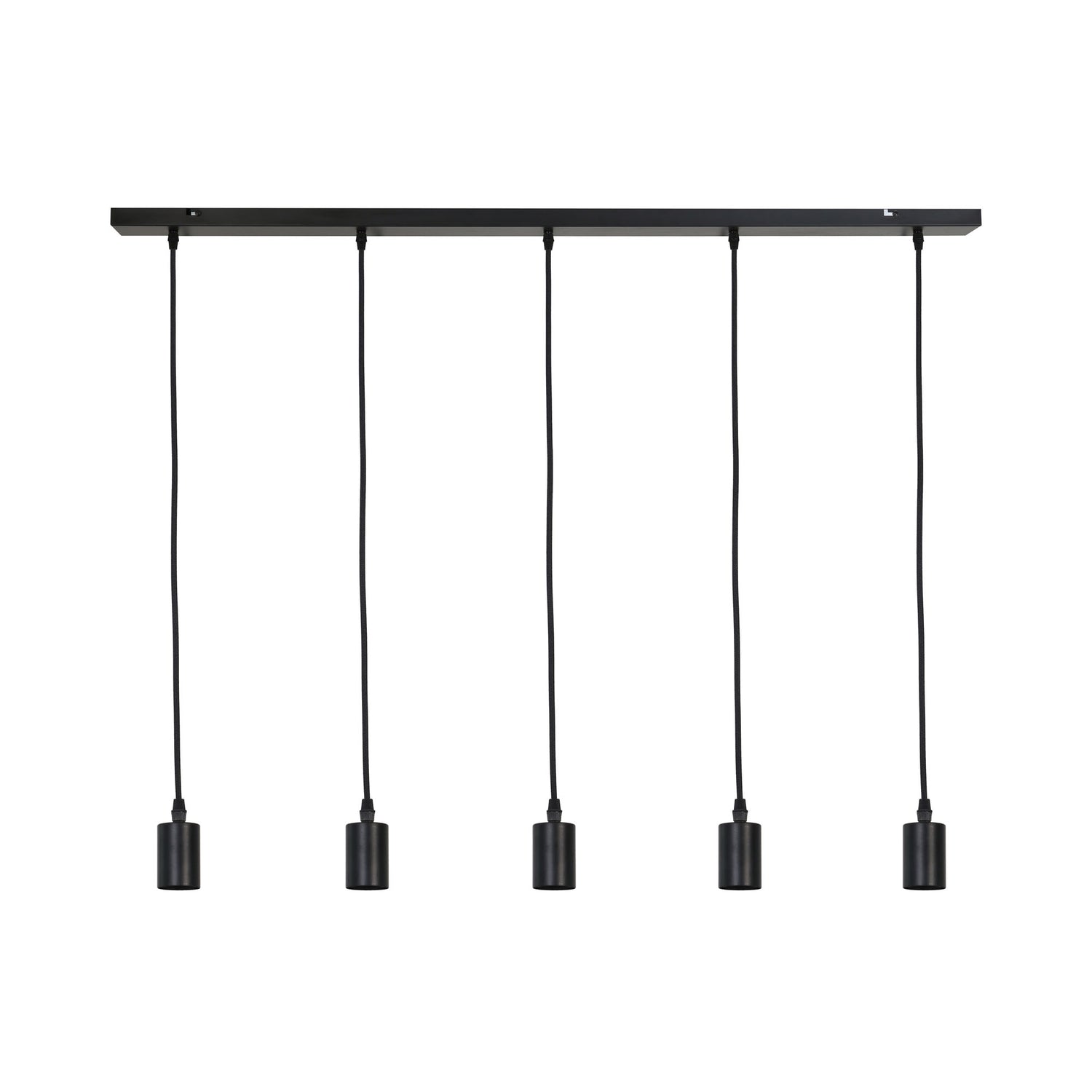 Light & Living Hanglamp Brandon - Zwart - 5L