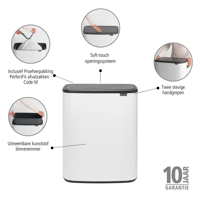 Brabantia Bo Touch Bin 60 Liter