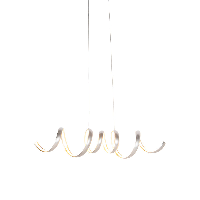 QAZQA LED Hanglamp twizle hl - Aluminium - Design - L 1050mm