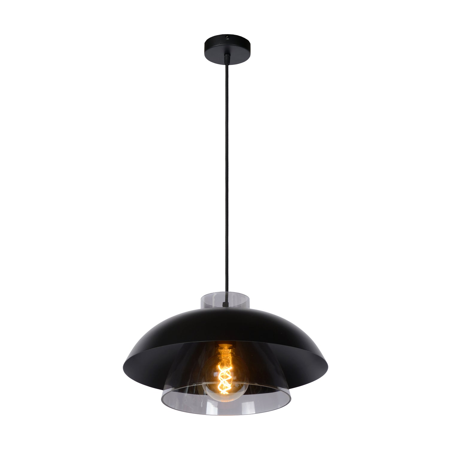 Lucide AVONMORE Hanglamp - Zwart