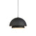 QAZQA Scandinavische hanglamp zwart met wit 2-laags - Claudius
