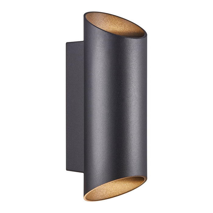 Nordlux Nico Wandlamp - Rond H 23,5 cm - Zwart