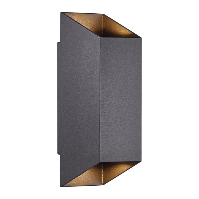Nordlux Nico Wandlamp - Square H 23,5 cm - Zwart