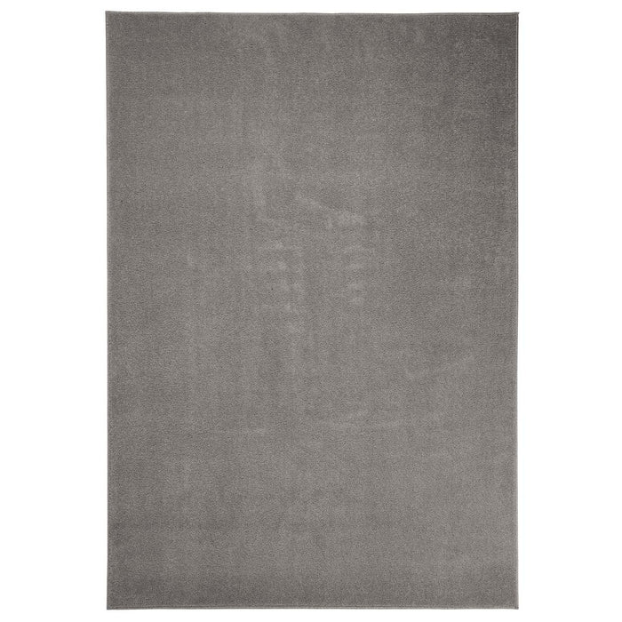 Tapeso Laagpolig vloerkleed Fine - lichtgrijs - 100x200 cm