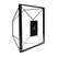 QUVIO Fotolijstje hexagon staal 17.5 x 23cm - Zwart