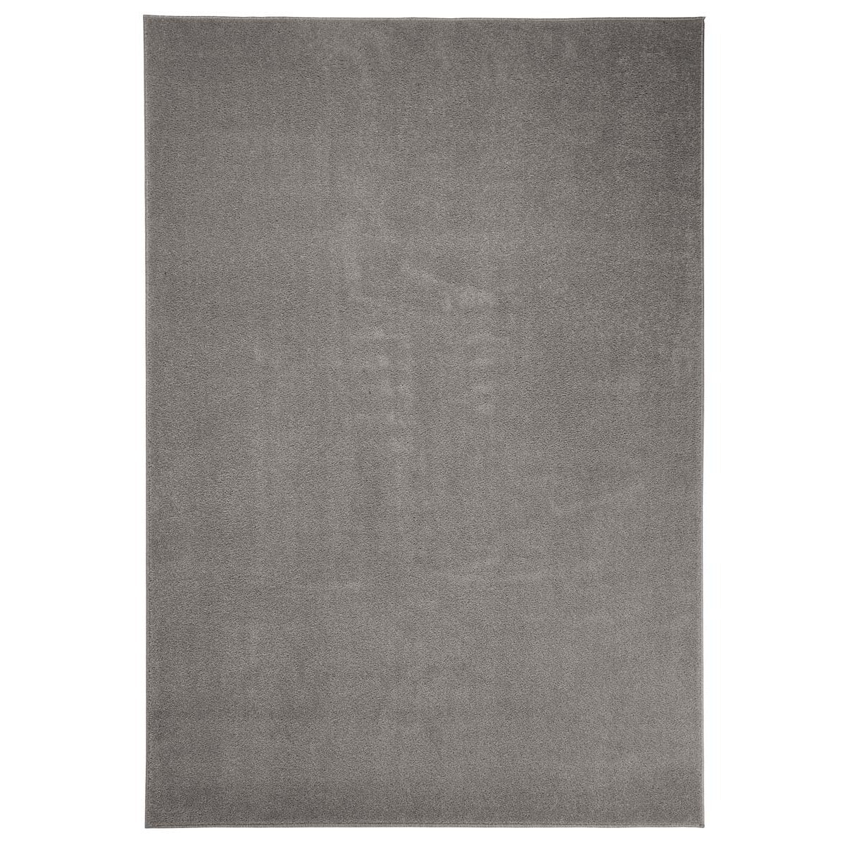 Tapeso Laagpolig vloerkleed Fine - lichtgrijs - 60x110 cm