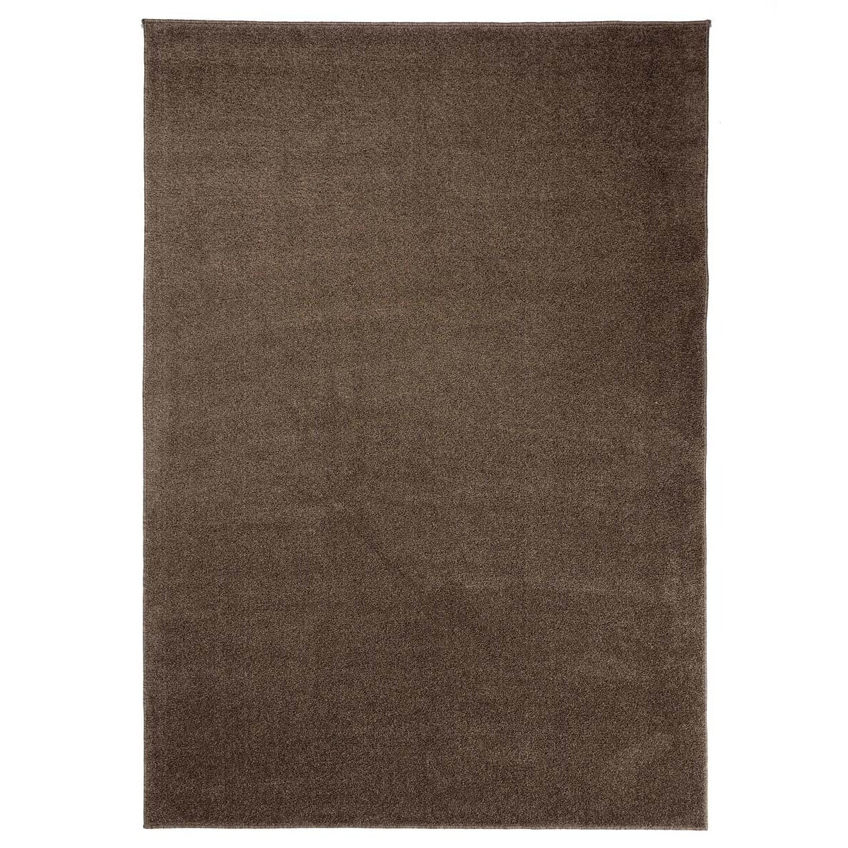 Tapeso Laagpolig vloerkleed Fine - mokka - 300x400 cm