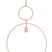 Light & Living - Hanglamp Dorina - 50x4x70 - Roze