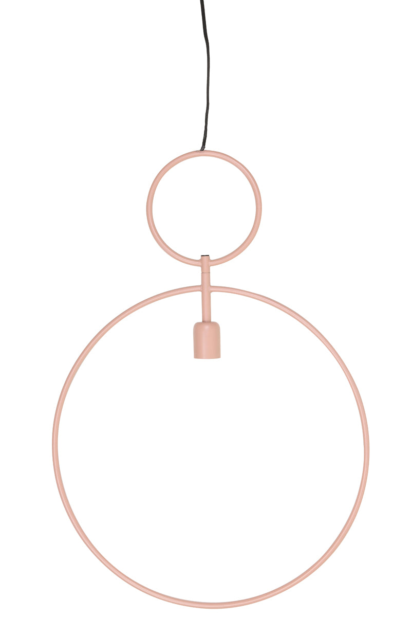 Light & Living - Hanglamp Dorina - 50x4x70 - Roze