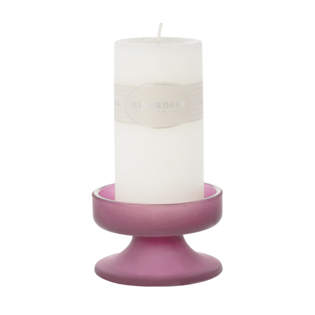 Riverdale - Kandelaar Evi Burgundy 8cm