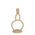 Mica Decorations Cedro Kandelaar - H26 x Ø14 cm - Beige