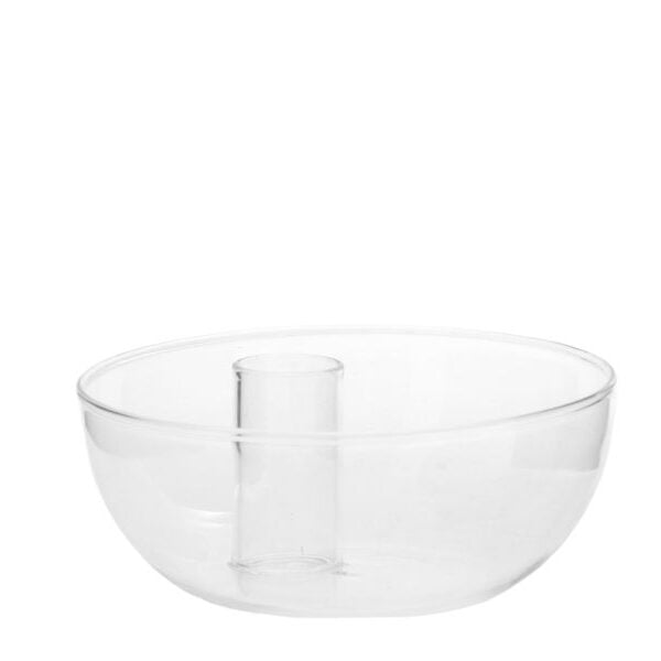 Storefactory kandelaar Lidatorp mini transparant (Ø 12 centimeter x 5