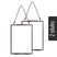 vtwonen Fotolijsten - 2 Stuks - Metaal - Zwart - 14x19cm