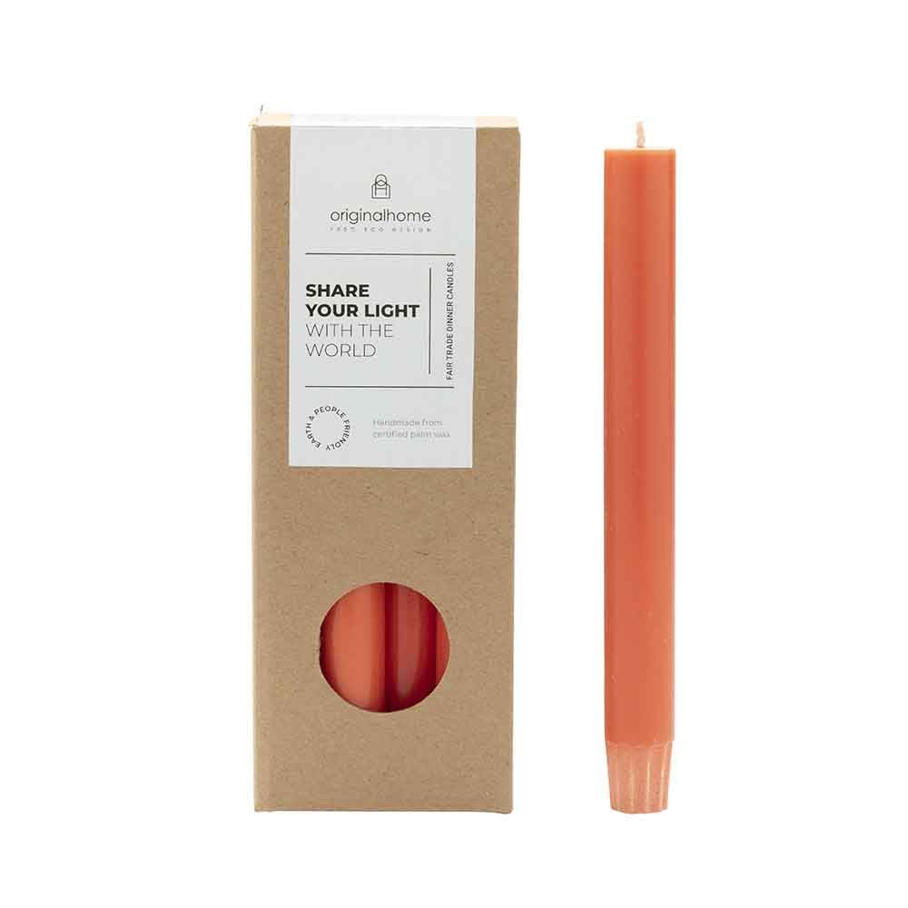 Original Home Dinerkaarsen Rood - 10 St.