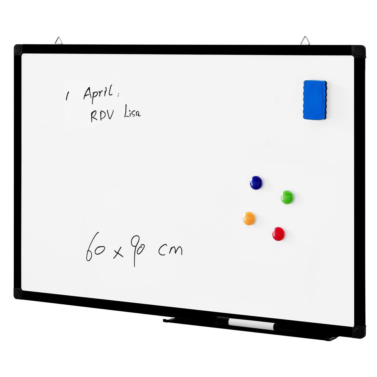 ACAZA Memobord Zwart