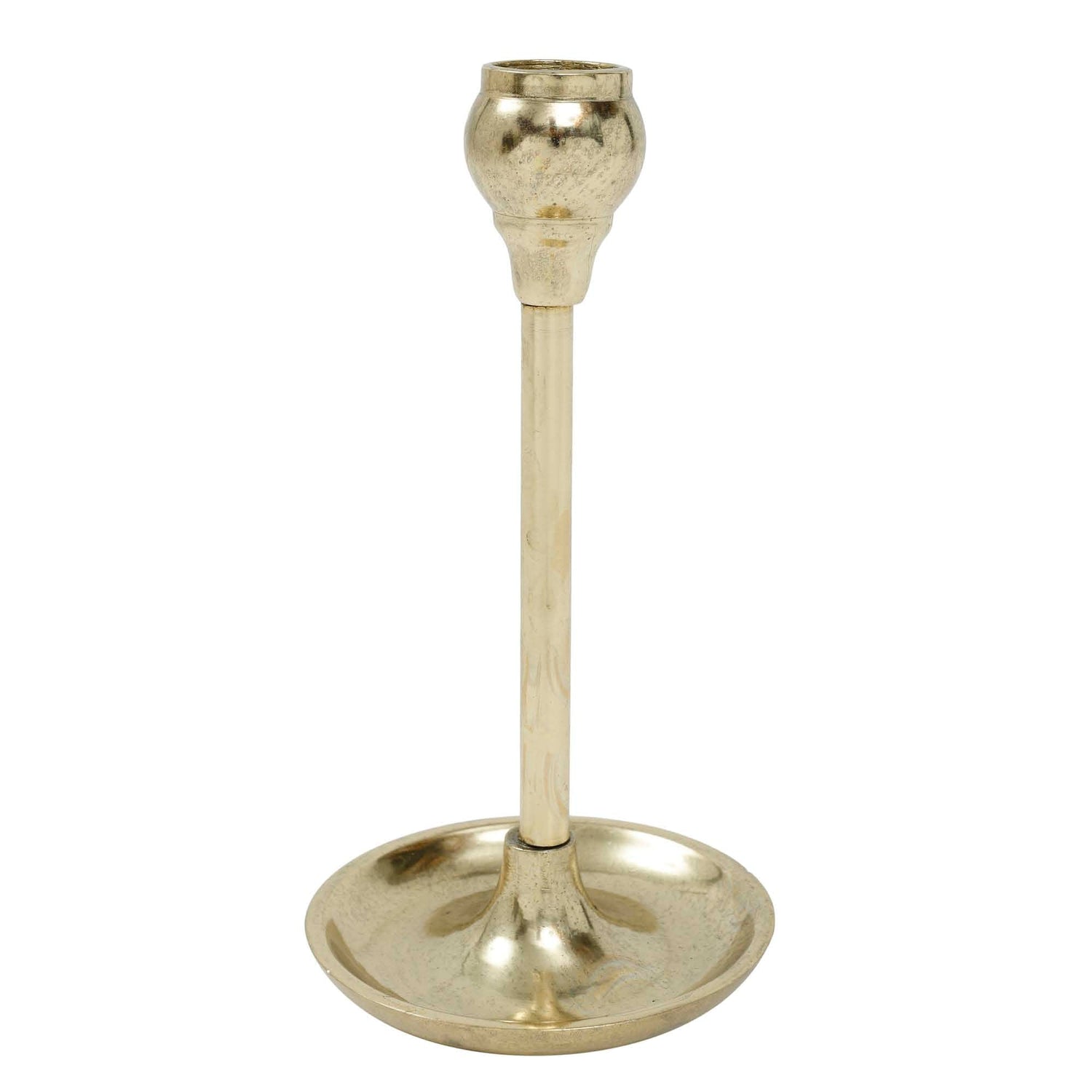 PTMD Marissa Kandelaar - H17 x Ø9 cm - Aluminium - Goud