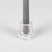 Rasteli Kaarsenhouder voor tafelkaars Glas D 5 cm H 6 cm  PER 3 stuks