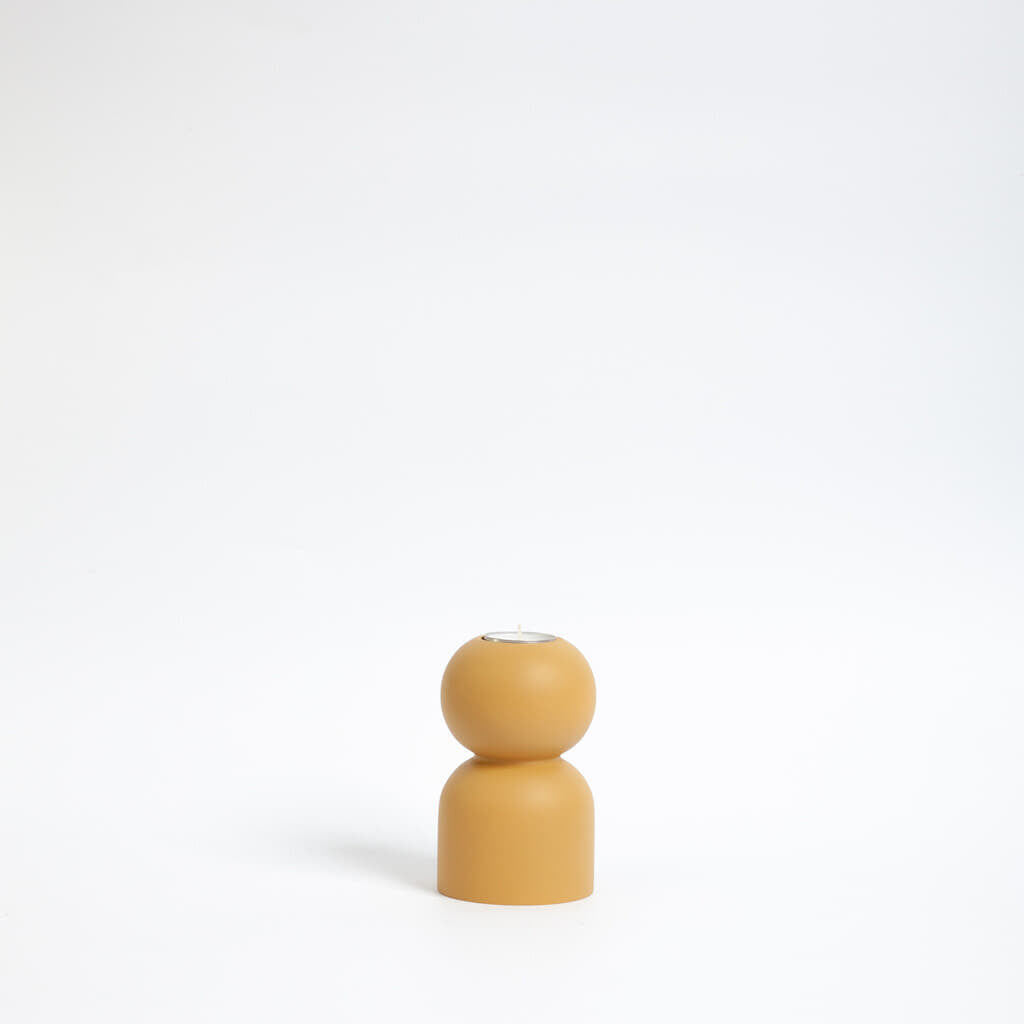 LEMON LILY Candleholder 3-in-1 low - Yellow