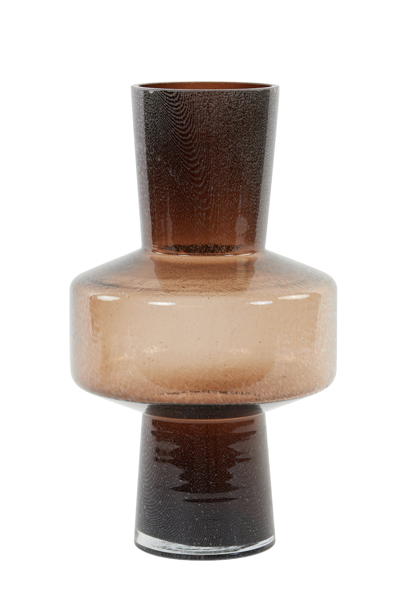 Light & Living - Vaas TRASMO - Ø23.5x42cm - Bruin