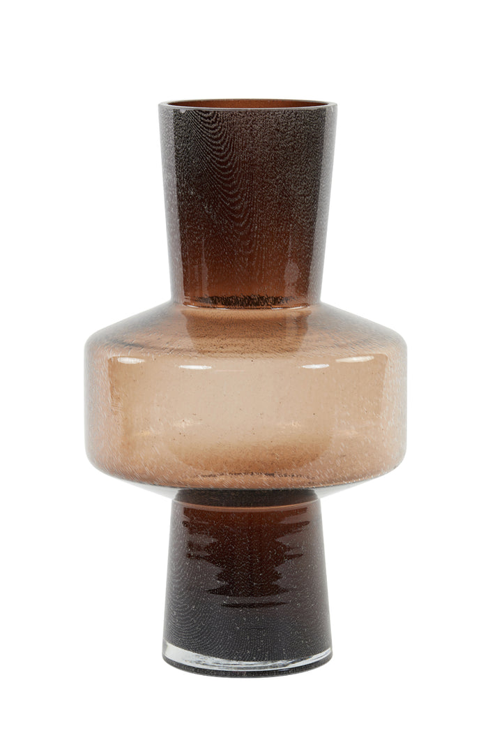 Light & Living - Vaas TRASMO - Ø23.5x42cm - Bruin