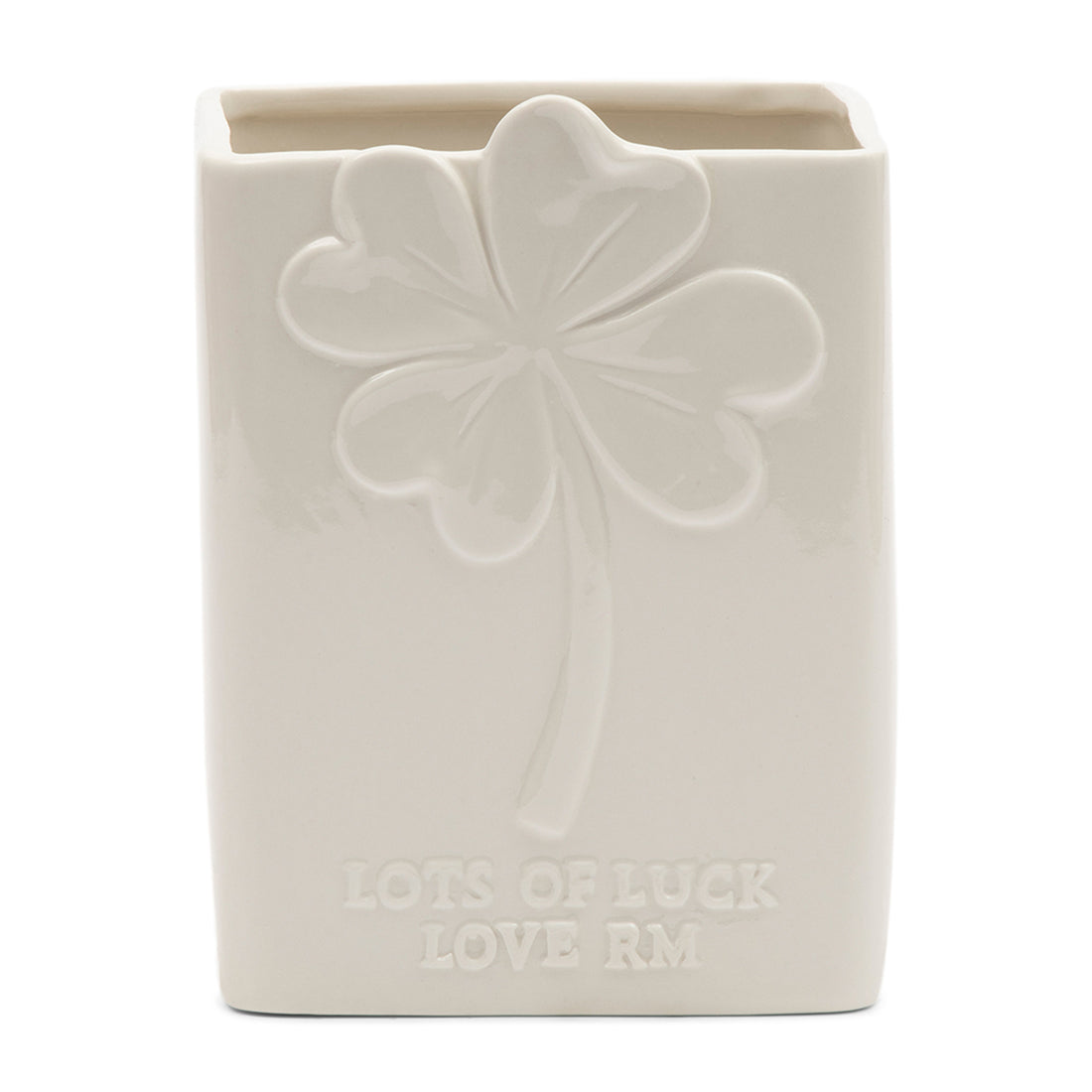 Riviera Maison Vaas RM Lucky Clover Wit