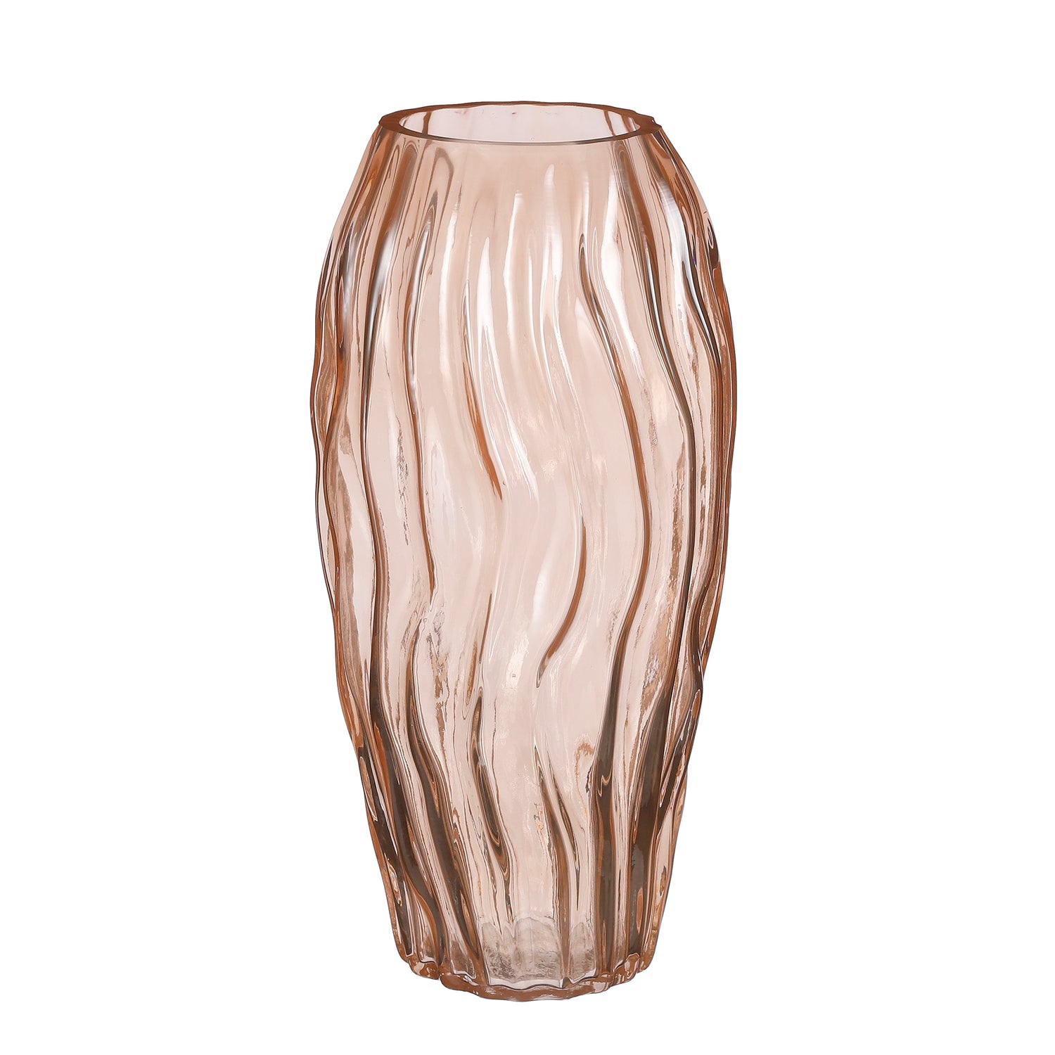 Mica Decorations Feline Vaas - H32 x Ø16 cm - Crème