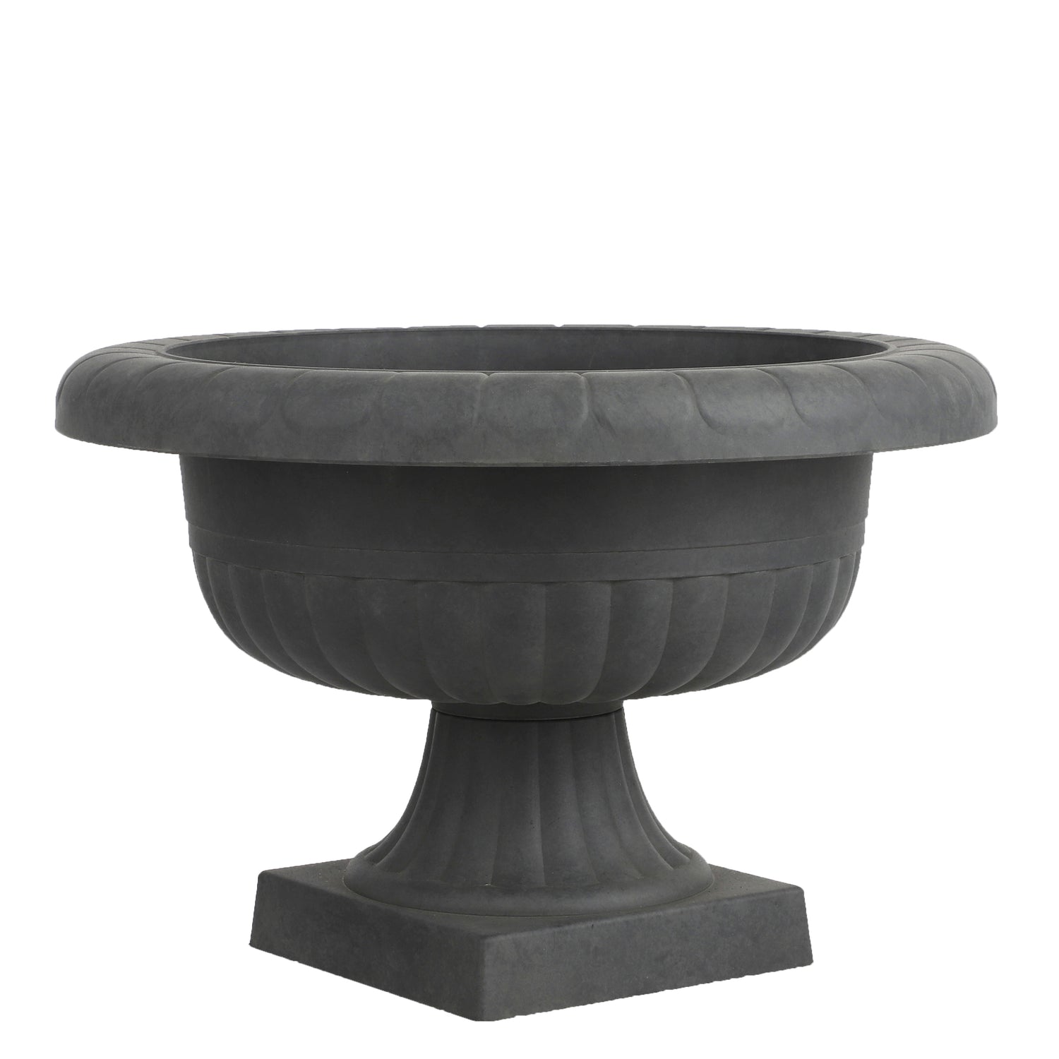 Mica Decorations Juliette Vaas - H37 x Ø56 cm - Antraciet