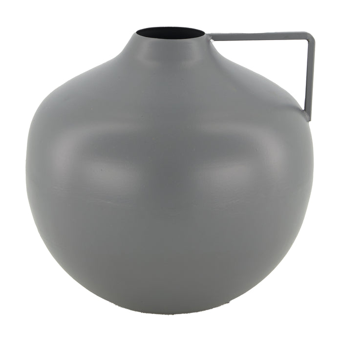 Dijk Natural Collections-Vaas ijzer-Grijs-20x19