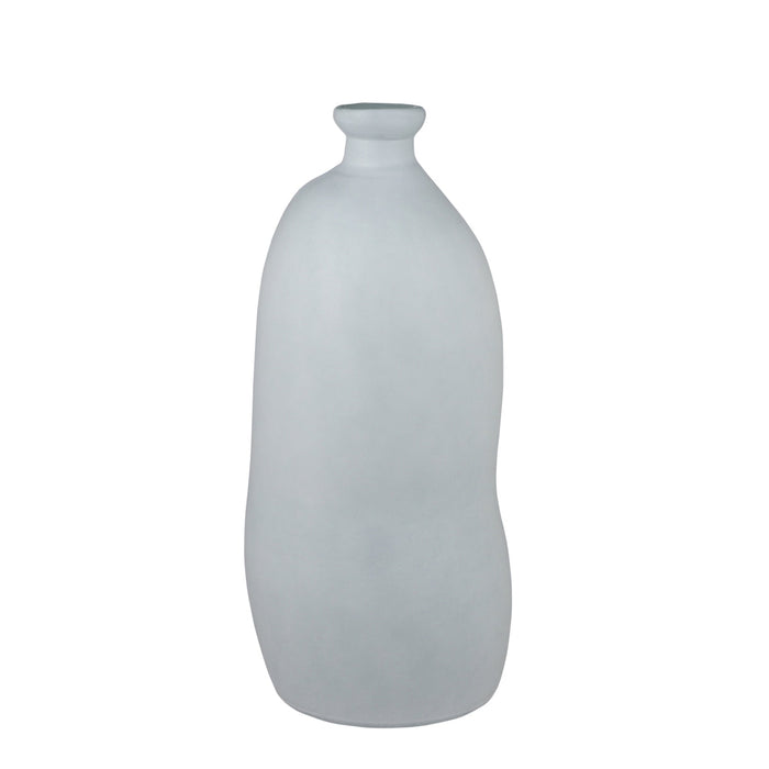 Mica Decorations Organic Vaas - H73 x 34 cm - Glas - Wit