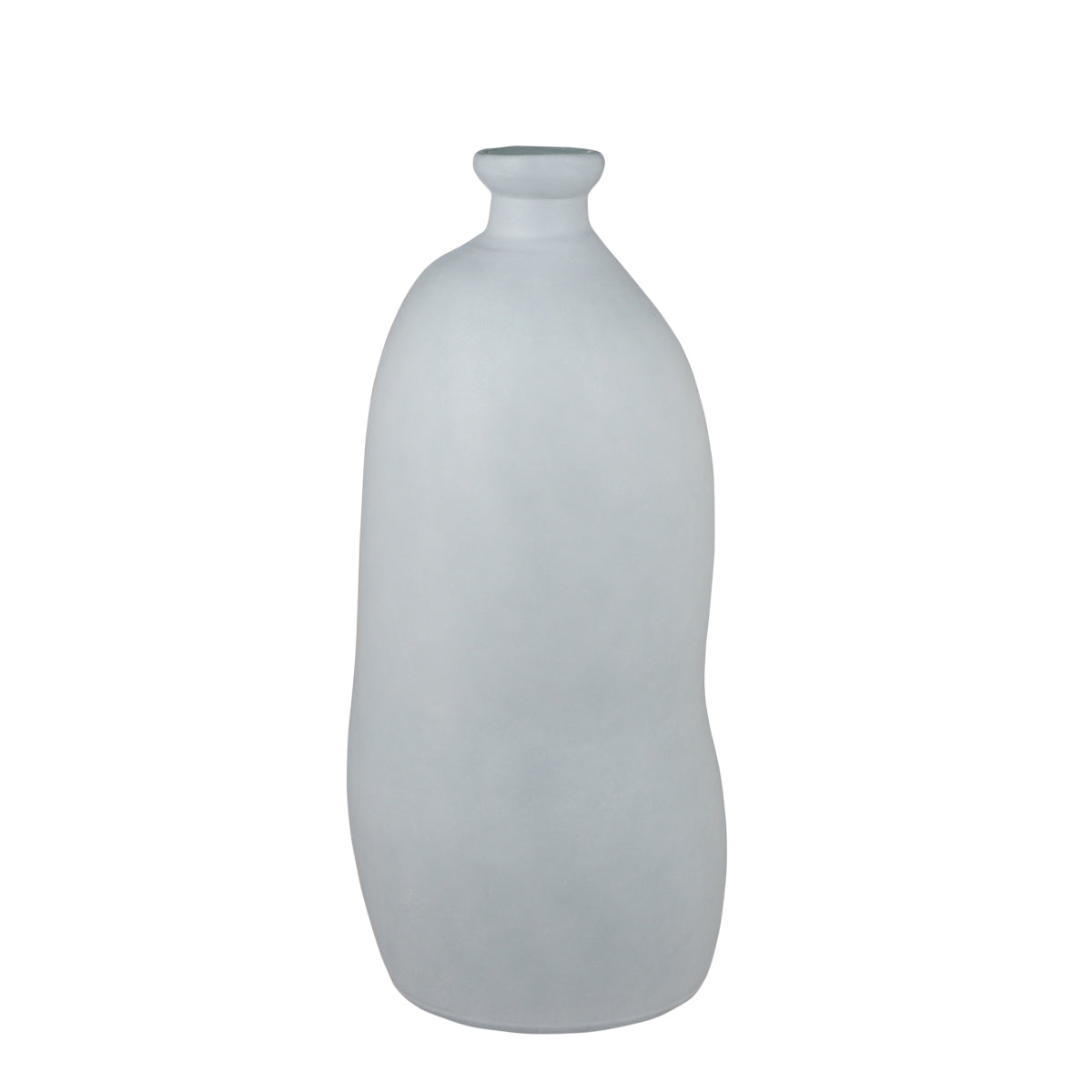 Mica Decorations Organic Vaas - H73 x 34 cm - Glas - Wit