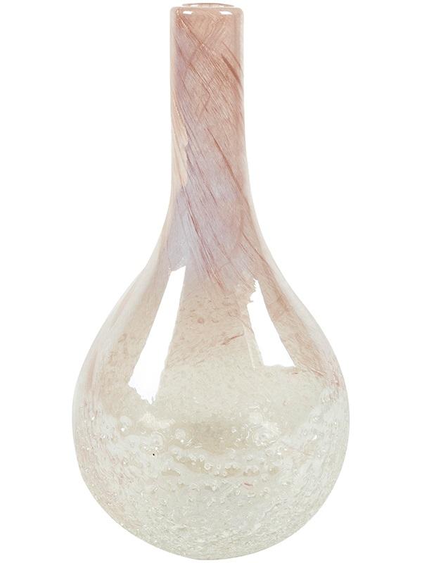 Plantenwinkel Bottle Vase Ivy Bottle Pearl Pink transparante roze