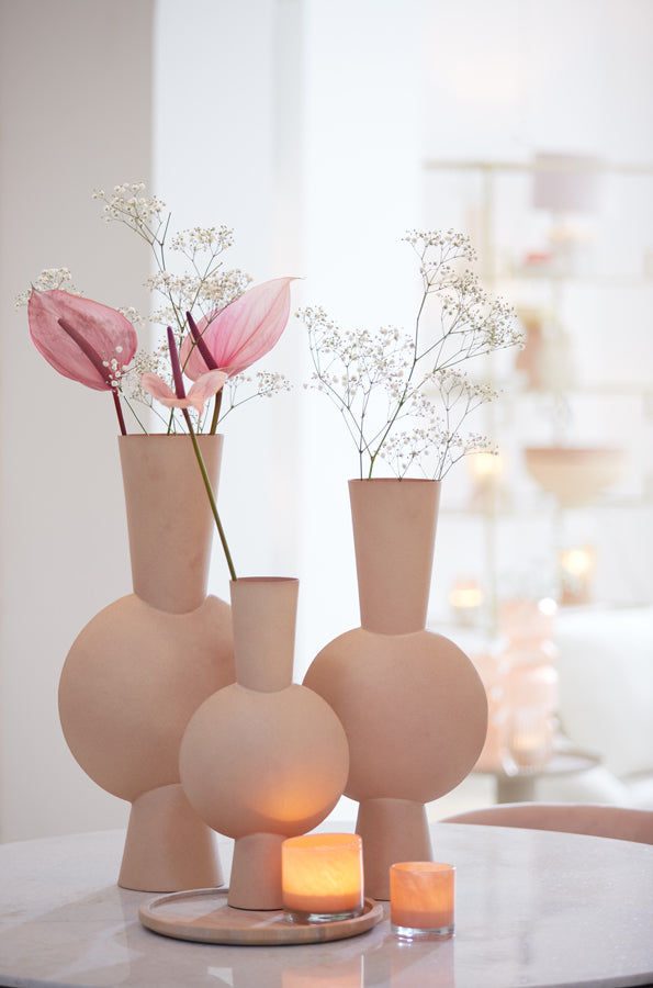 Light & Living - Vaas KAVANDU - 15x12.5x53 - Oranje