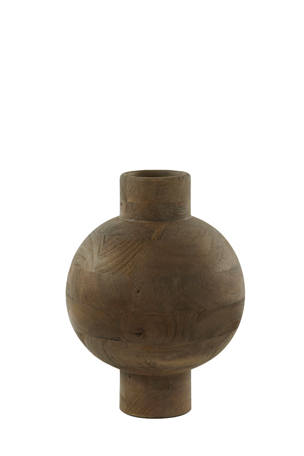 Light & Living - Vaas BARUMI - Ø23x32cm - Bruin