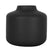 present time - Vase Eminent wide ceramic black