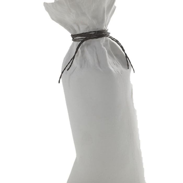 Serax Vaas-Zak Vaasje Porselein Wit D 9 cm H 23.5 cm