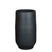 Mica Decorations jordi vaas rond antraciet maat: 50 x 28cm - ANTRACIET