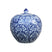 Fine Asianliving Chinese Gemberpot Blauw Porselein