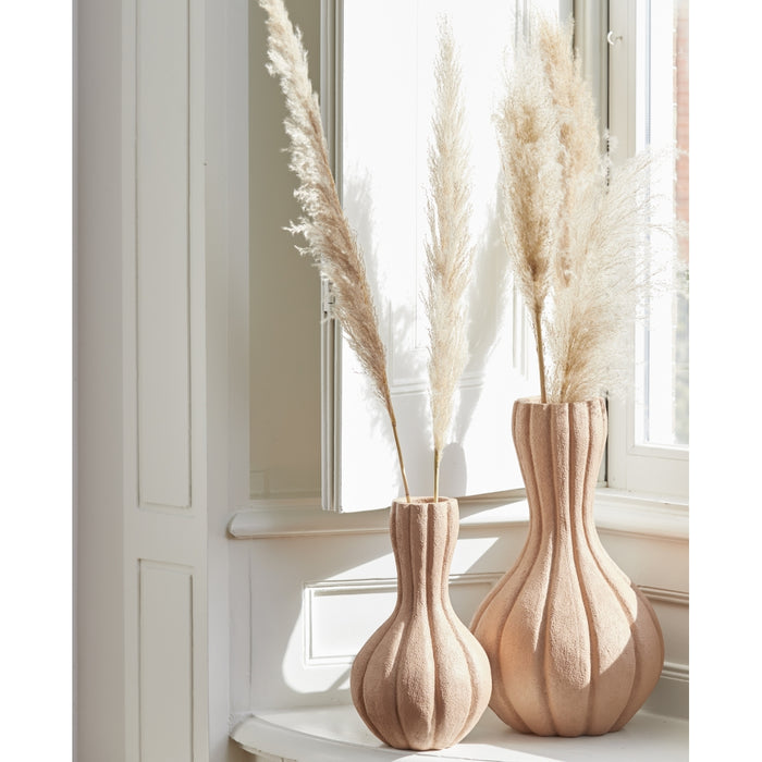 Light & Living Light&living Vaas deco Ø19,5x34 cm ZUCCA licht cognac